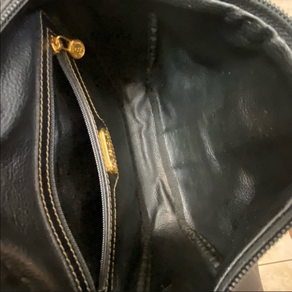 💼 Vintage FENDI Check Pattern Pouch/Crossbody - Picture 4 of 12